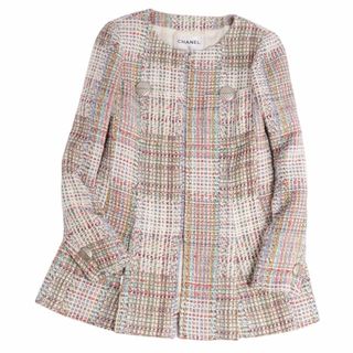 単品購入可 極美品♡ CHANEL ココマーク ツイード ジャケット 34