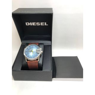 ディーゼル(DIESEL)のDIESEL DZ-1399 マスターチーフ レザーバンド クォーツ 駆動品(腕時計(アナログ))