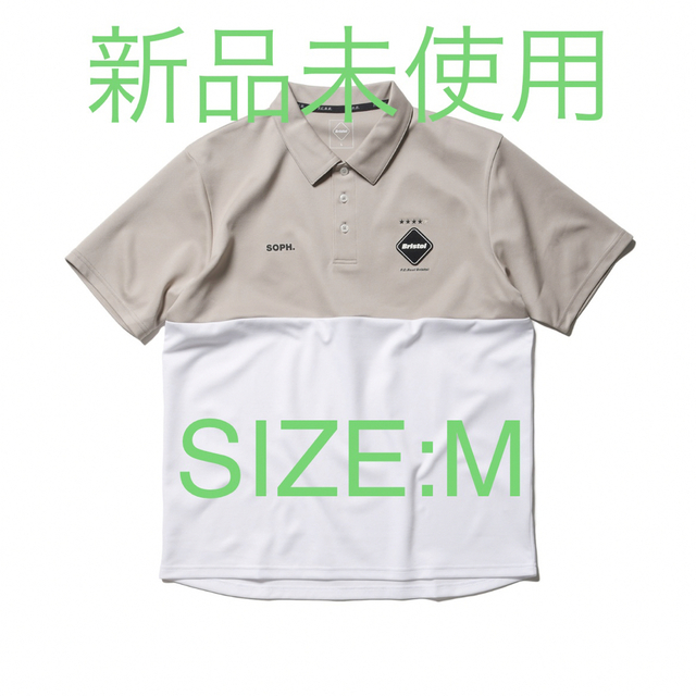 BEIGESIZEFCRB S/S TEAM POLO 新品未使用未開封 Mサイズ