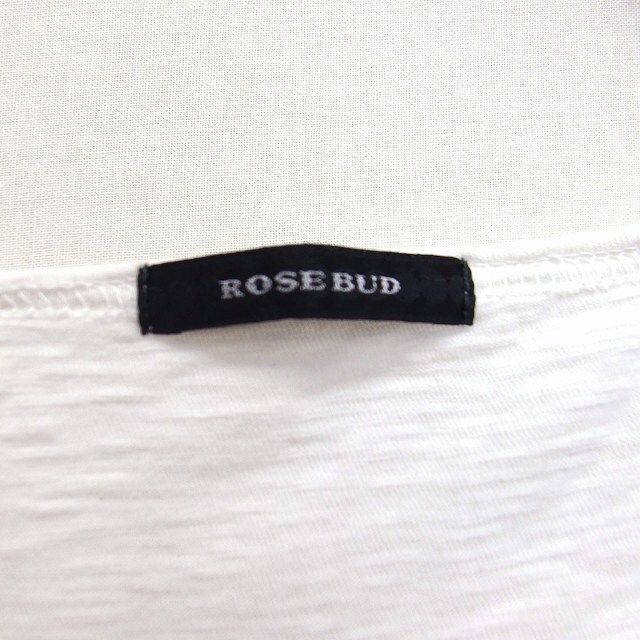 ROSE BUD(ローズバッド)のローズバッド ROSE BUD ワンピース Tシャツワンピ ミニ 膝上 透け感 レディースのワンピース(ミニワンピース)の商品写真