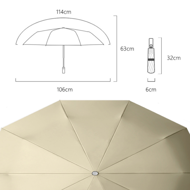 折り畳み傘 メンズ 大きい ワンタッチ 自動開閉 傘 耐風 超撥水 ビッグサイズ メンズのファッション小物(傘)の商品写真