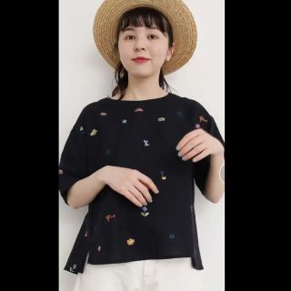 アトリエドゥサボン(l'atelier du savon)のアトリエドゥサボン　小さい折り紙刺繍ブラウス(シャツ/ブラウス(半袖/袖なし))