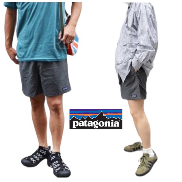 patagonia(パタゴニア)の【大人気】パタゴニア バギーズショーツ  5インチ メンズM グレー 57021 メンズのパンツ(ショートパンツ)の商品写真