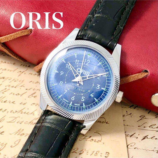 ORIS - □美品□オリス□ORIS 手巻き機械式1980年代ヴィンテージメンズ