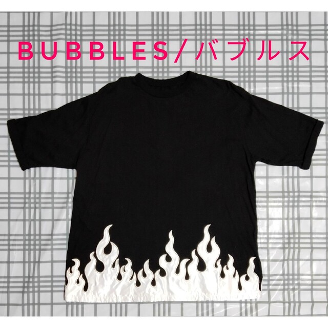 Bubbles(バブルス)のBUBBLES/バブルス　ファイヤーミニワンピ　ブラック☆ レディースのワンピース(ミニワンピース)の商品写真