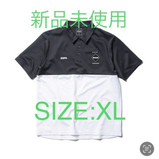 エフシーアールビー(F.C.R.B.)のFCRB S/S TEAM POLO 新品未使用未開封 XLブラック(ポロシャツ)