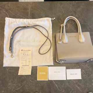 マイケルコース(Michael Kors)のマイケルコース　ショルダーバッグ　グレー系(ショルダーバッグ)