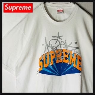 Supreme - 【限定コラボ】シュプリーム アイラック ビッグロゴ 白 T