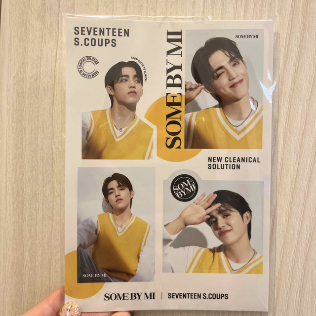 SEVENTEEN S.COUPS ステッカー　SOMEBYMI エンタメ/ホビーのCD(K-POP/アジア)の商品写真