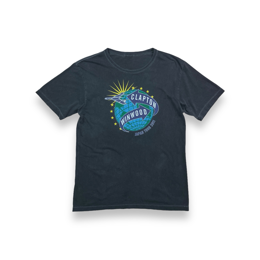 Eric clapton エリッククラプトン　ヴィンテージTシャツ　ロック　黒