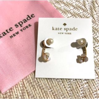 ケイトスペードニューヨーク(kate spade new york)のkate spade ケイトスペード フラワー パール ピアス(ピアス)