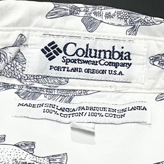 Columbia(コロンビア)の＊6512 Columbia コロンビア　釣り　ルアー　魚　半袖シャツ メンズのトップス(シャツ)の商品写真