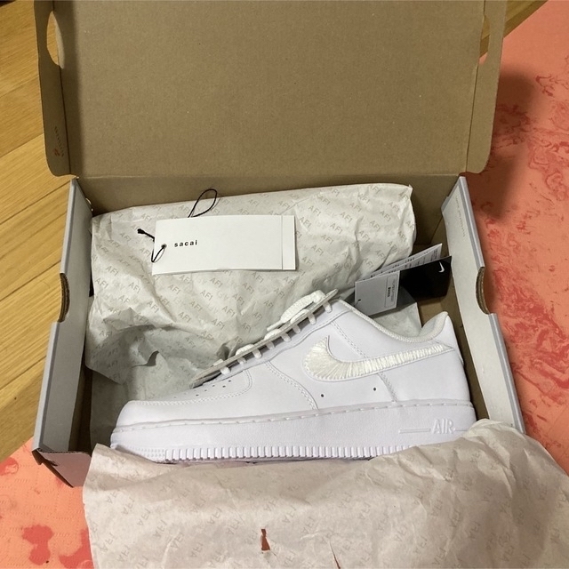 27.5 HELLO sacai NIKE AIR FORCE1 Custom