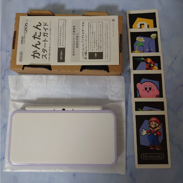 値下げ情報 美品!NEW ニンテンドー 2DS LL ホワイト/ラ 携帯用ゲーム