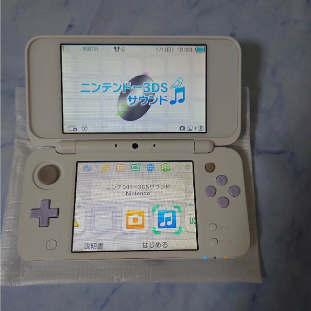 ニンテンドー2DS - Newニンテンドー2DS LL ホワイト×ラベンダー超美品