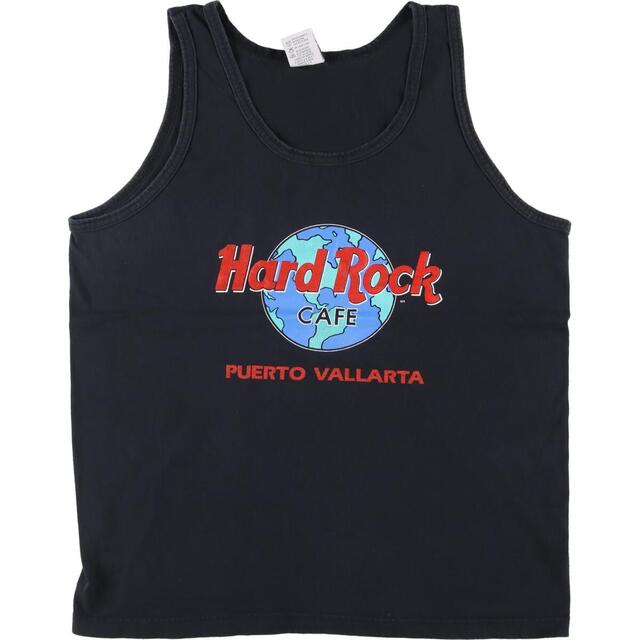 ハードロックカフェ Hard Rock CAFE PUERTO VALLARTA アドバタイジングTシャツ タンクトップ メンズXL /eaa327662
