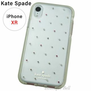 ケイトスペードニューヨーク(kate spade new york)の【ケイトスペード】カラフルストーン iPhoneXR ケース(iPhoneケース)