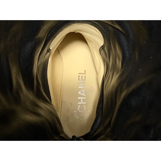 CHANEL(シャネル)の希少 超美品 シャネル マトラッセ ココ ロングブーツ 37 23.5～24㎝ レディースの靴/シューズ(ブーツ)の商品写真
