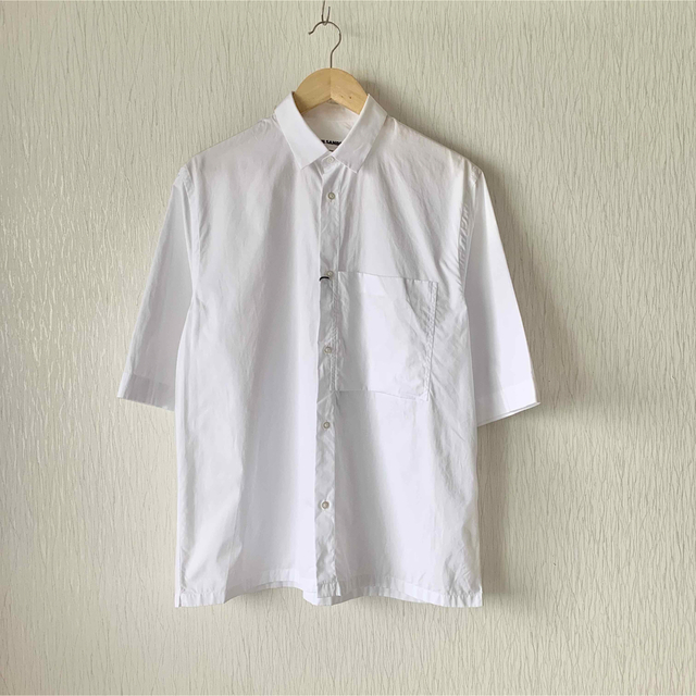 JIL SANDER 19SS boxy shirt コットンシャツ 最先端 50.0%OFF vivacf.net