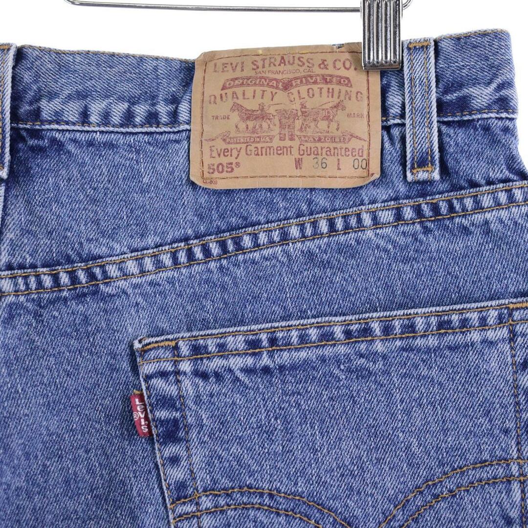 古着 リーバイス Levi's 505 REGULAR FIT デニムショーツ ショートパンツ メンズw36 /eaa327006