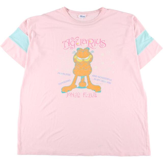 Flints Garfield ガーフィールド キャラクタープリントTシャツ メンズXXXL ヴィンテージ /eaa326366