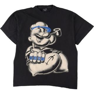 古着 GOLD SERIES ポパイ Popeye キャラクタープリントTシャツ メンズM /eaa326365(Tシャツ/カットソー(半袖/袖なし))