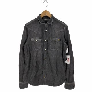 ディーゼル(DIESEL)のDIESEL(ディーゼル) ブラック デニムシャツ ウエスタン メンズ トップス(その他)