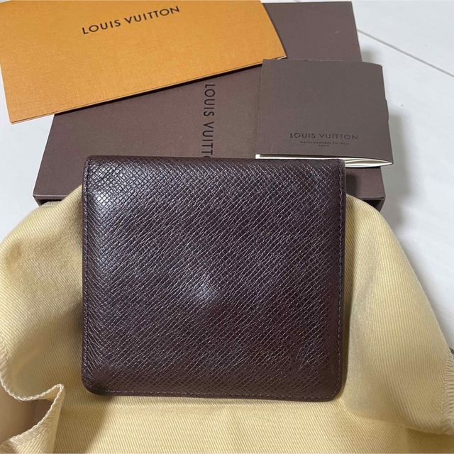 LOUIS VUITTON ルイヴィトンタイガ 二つ折り財布 小銭入れ ポルト