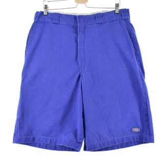 ディッキーズ(Dickies)の古着 ディッキーズ Dickies ワークショーツ ハーフパンツ メンズw36 /eaa327016(ショートパンツ)