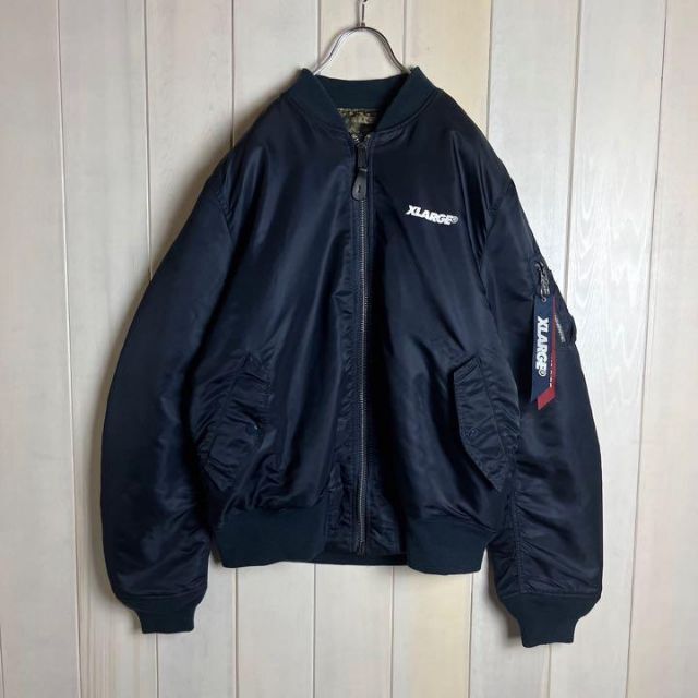 XLARGE - 【限定コラボ】エクストララージ×アルファ☆両面ロゴ入り