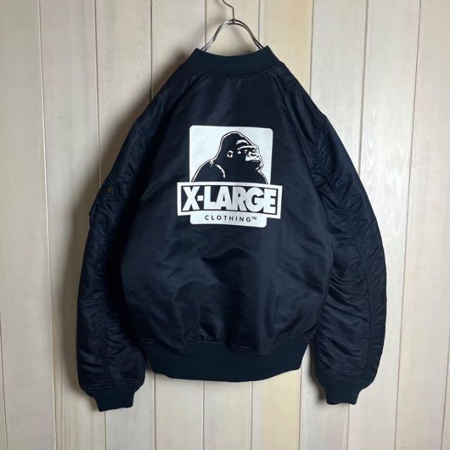 XLARGE - 【限定コラボ】エクストララージ×アルファ☆両面ロゴ入り