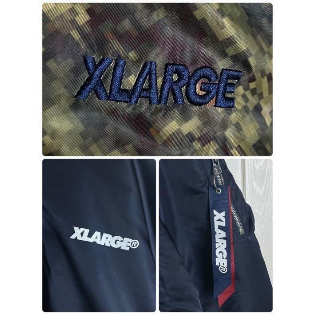 XLARGE - 【限定コラボ】エクストララージ×アルファ☆両面ロゴ入り