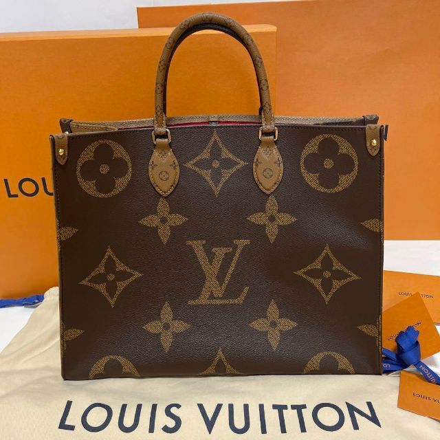 く日はお得♪ LOUIS VUITTON - 【超美品】ルイヴィトン オンザゴーGM