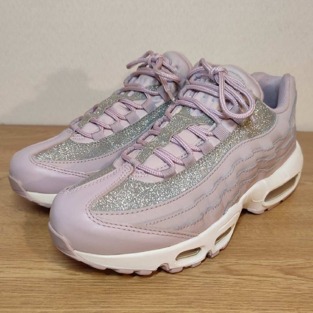 極美品 NIKE W AIR MAX 95 "Particle Rose"US8状態