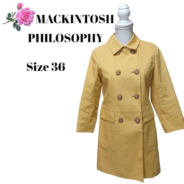 美品 マッキントッシュ コート 36サイズ - 通販 - pinehotel.info