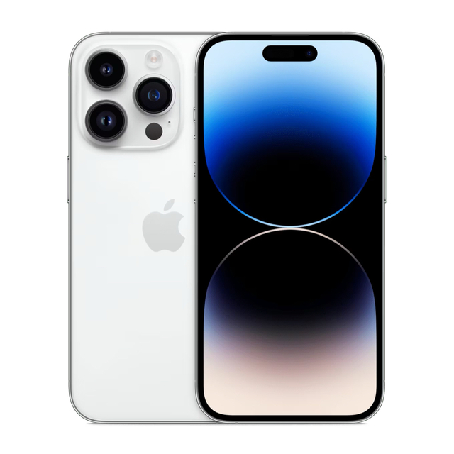 送料無料 iPhone SIMフリー残債無し新品未開封 シルバー 128GB pro 14