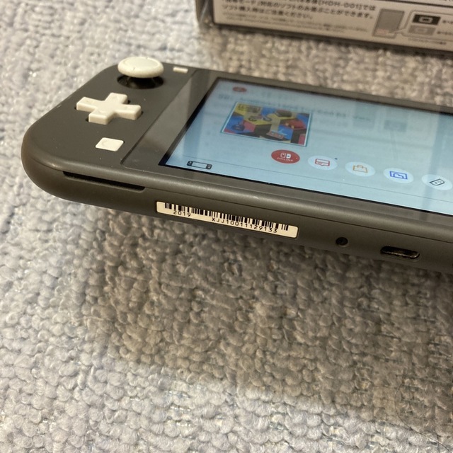 Nintendo Switch Lite グレー本体セット　動作品 1
