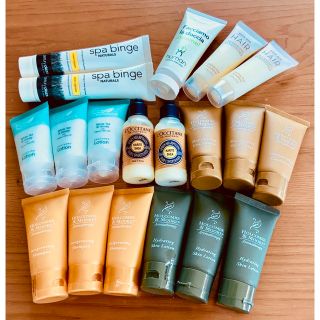 ロクシタン(L'OCCITANE)の海外ホテル　アメニティ　たっぷり19点セット❣️(旅行用品)