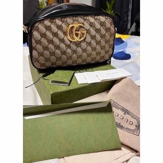 グッチ(Gucci)のGUCCI 〔GGマーモント〕スモール ショルダーバッグ(ショルダーバッグ)