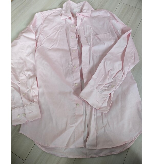 GU(ジーユー)の【送料無料‼️⠀】綿100% GUピンクのシャツ  メンズ メンズのトップス(シャツ)の商品写真