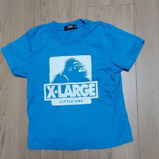 エクストララージ(XLARGE)のTシャツ　110㎝　青(Tシャツ/カットソー)