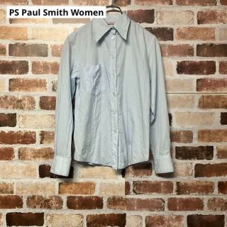 ポールスミス(Paul Smith)の【PS Paul Smith Women】コットン無地長袖シャツ(シャツ/ブラウス(長袖/七分))