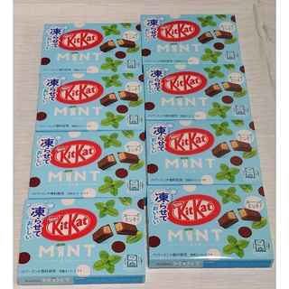 ネスレ(Nestle)の【８箱】ネスレ　キットカット　ミント（１箱３枚入）(菓子/デザート)