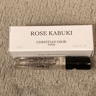 ディオール(Dior)のディオール 香水 サンプル 2ml ローズカブキDior(ユニセックス)