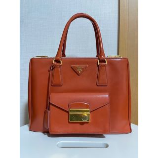 プラダ(PRADA)の値下げ✴︎ PRADA プラダ　サフィアーノ　レザー　バッグ(ハンドバッグ)