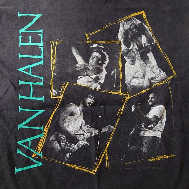 ヴァン・ヘイレン VAN HALEN 1988 OU812 ツアーTシャツ XL - www