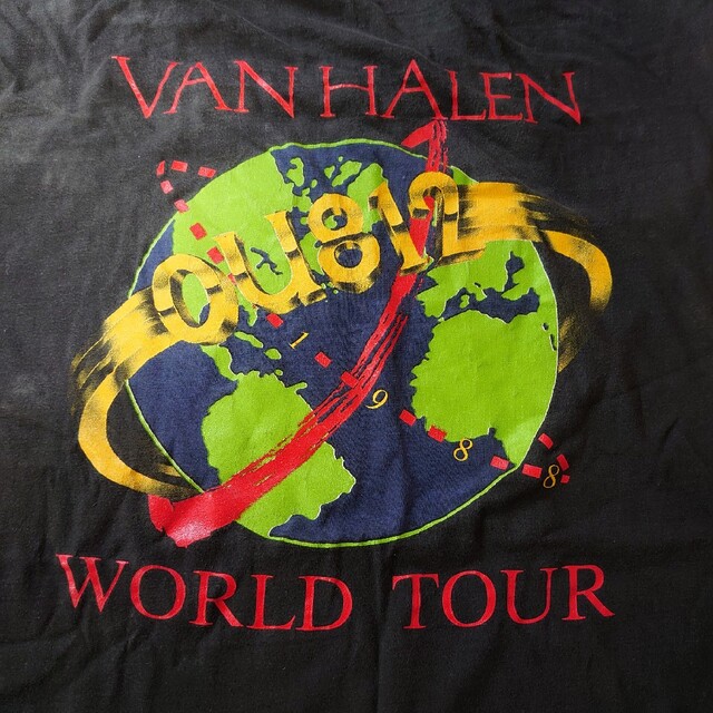 ヴァン・ヘイレン VAN HALEN 1988 OU812 ツアーTシャツ XL - Tシャツ