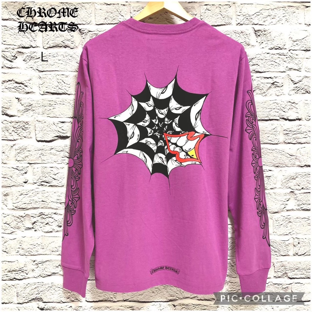 再入荷!】 Chrome Heartsクロムハーツ 長袖TシャツL yatesrealty.com