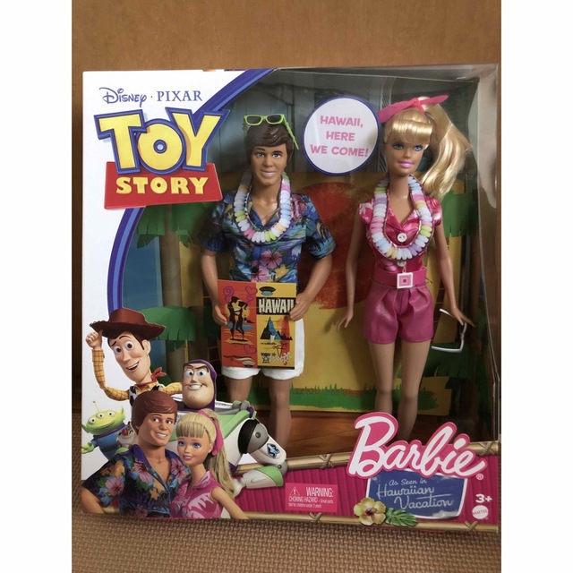 トイストーリー　ハワイアンバケーション　バービー　ケン　TOYSTORY