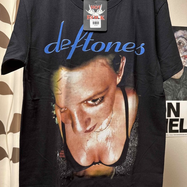 タグ付き デフトーンズ Deftones バンドTシャツ 新品 バンT ROCK